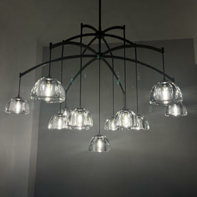 Hemisphere Linear Chandelier 54'' 72''