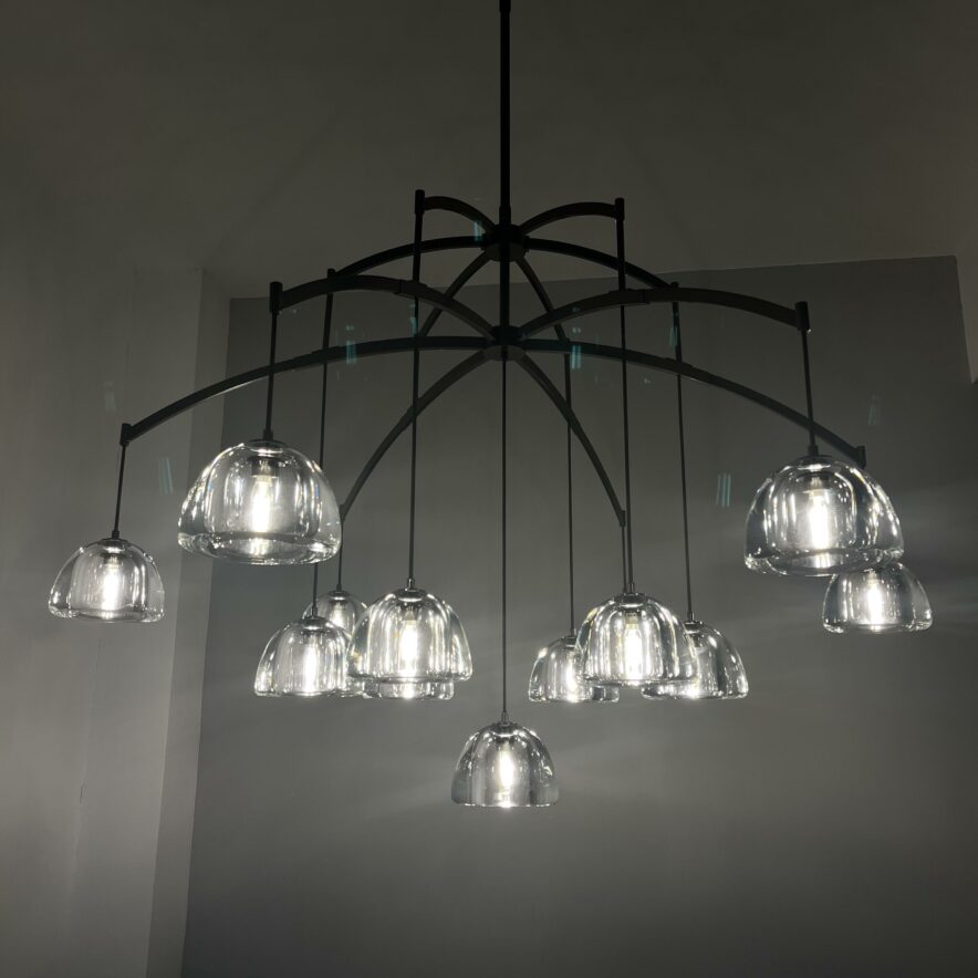 Hemisphere Round Chandelier 36'' 48'' 60''