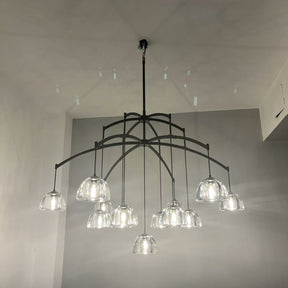 Hemisphere Linear Chandelier 54'' 72''