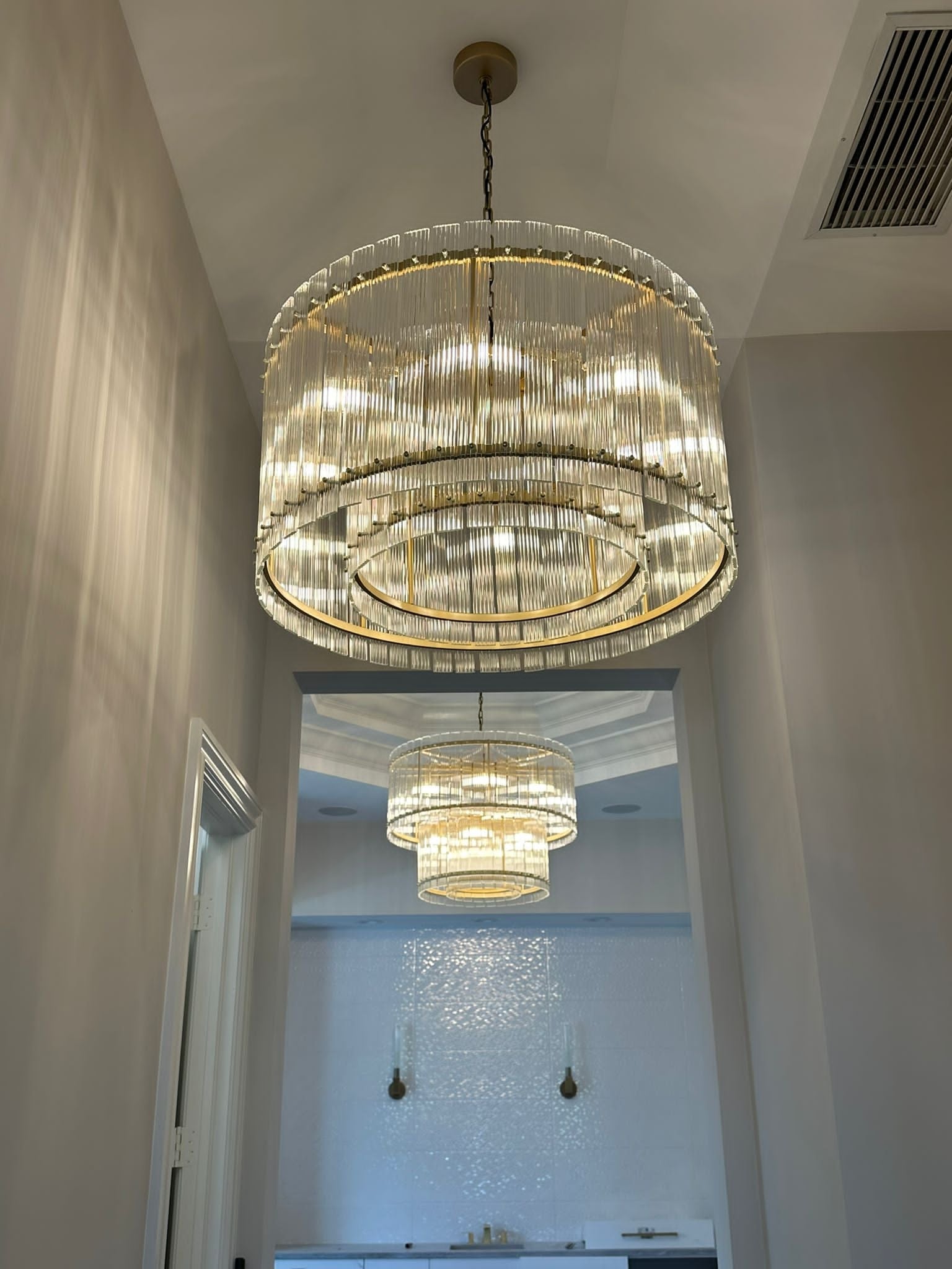 San Marco Rectangular Luxury Chandelier 54'' 72''