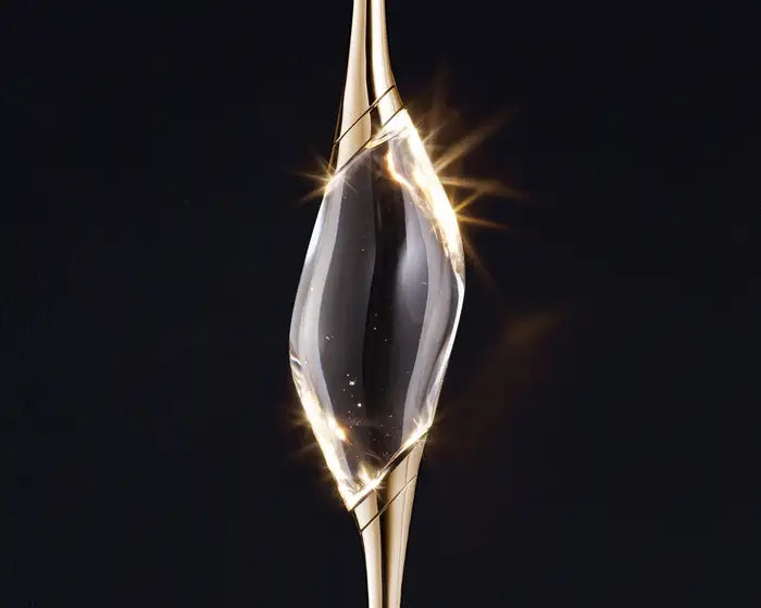 PEZEO SINGLE CRYSTAL WALL SCONCEPEZZE SINGLE CRYSTAL WALL SCONCE