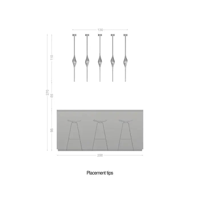 PEZEO SINGLE CRYSTAL PENDANTPEZZEO SINGLE CRYSTAL PENDANT