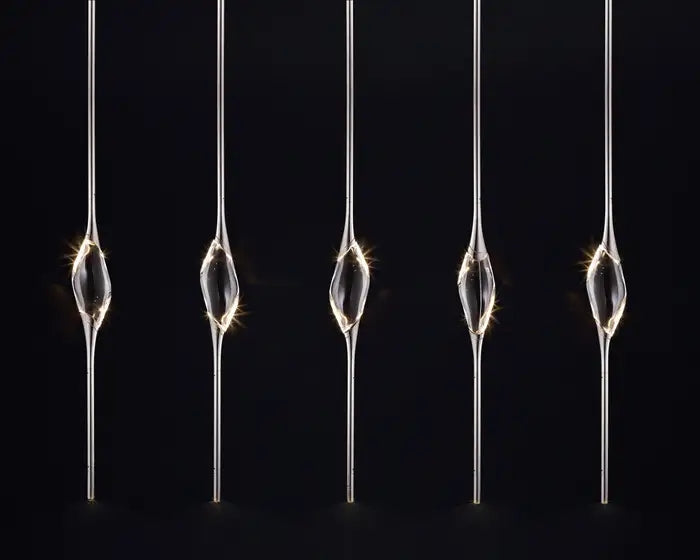 PEZEO CRYSTAL Long Chandelier L51'' 59''PEZZEO CRYSTAL Long Chandelier L51'' 59''