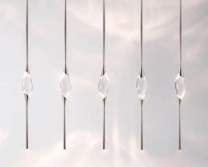 PEZEO CRYSTAL Long Chandelier L51'' 59''PEZZEO CRYSTAL Long Chandelier L51'' 59''