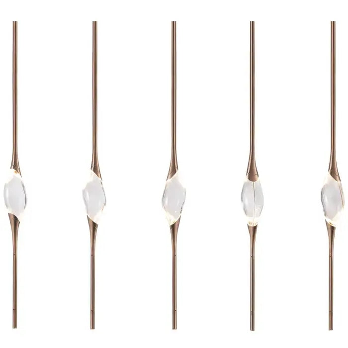 PEZEO CRYSTAL Long Chandelier L51'' 59''PEZZEO CRYSTAL Long Chandelier L51'' 59''