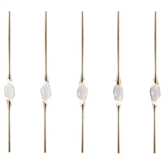 PEZEO CRYSTAL Long Chandelier L51'' 59''PEZZEO CRYSTAL Long Chandelier L51'' 59''