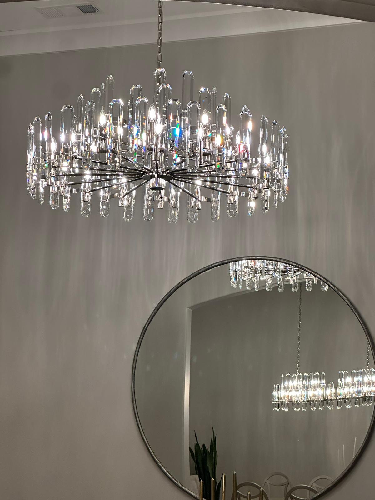 Bonnington Round Chandelier 24" 36" 48"