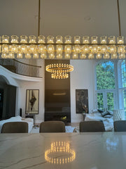 Arcachon Rectangular Chandelier 54'' 72''