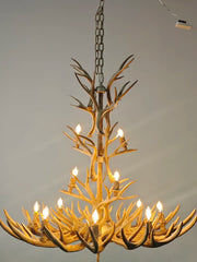 NATURAT ANTLER CHANDELIER 66"