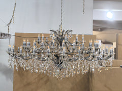 Roococo Round crystal chandelier 18" 28" 33" 40" 60" 101"