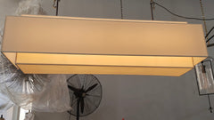 ÉCHELON RECTANGULAR CHANDELIER 63"