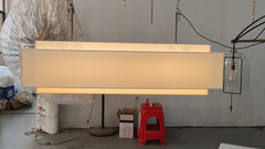 ÉCHELON RECTANGULAR CHANDELIER 63"