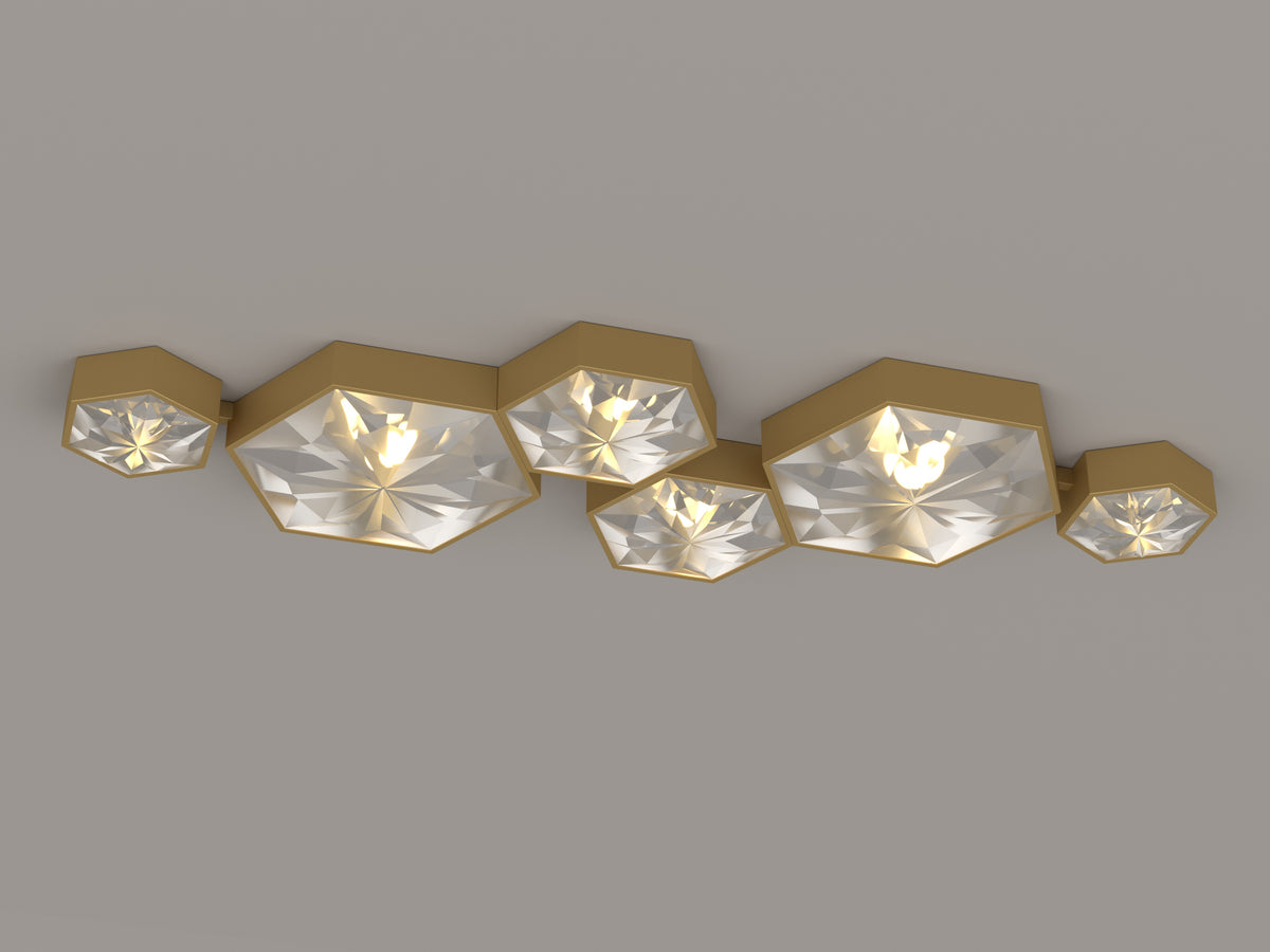 Hexagon Composition Chandelier