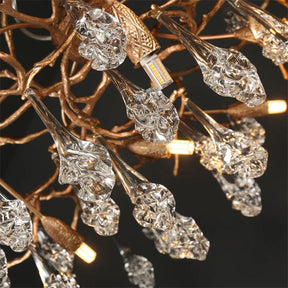 Branch Chandelier Drop Flower D 39.3"