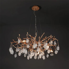 Branch Chandelier Drop Flower D 39.3"