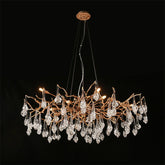 Branch Chandelier Drop Flower D 31.5"