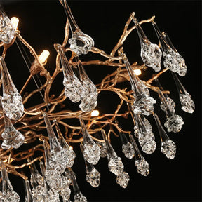 Branch Chandelier Drop Flower D 31.5"