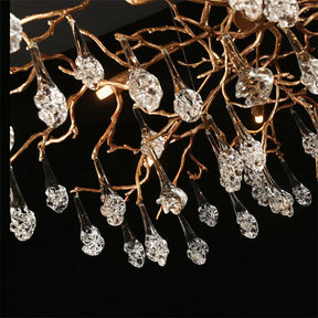 Branch Chandelier Drop Flower D 31.5"