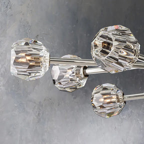 Customize- 2-Tiers Belle De Crystal Ball Chandelier  72''+36''