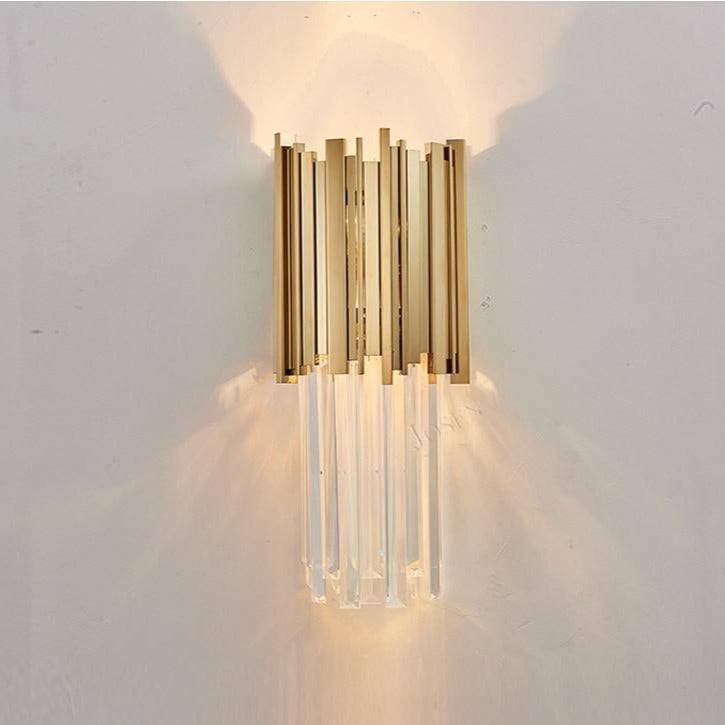 Legan Crystal Wall Sconce 18"H