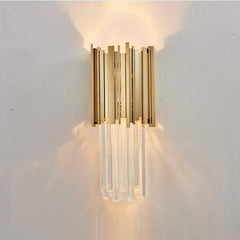 Legan Crystal Wall Sconce 18"H