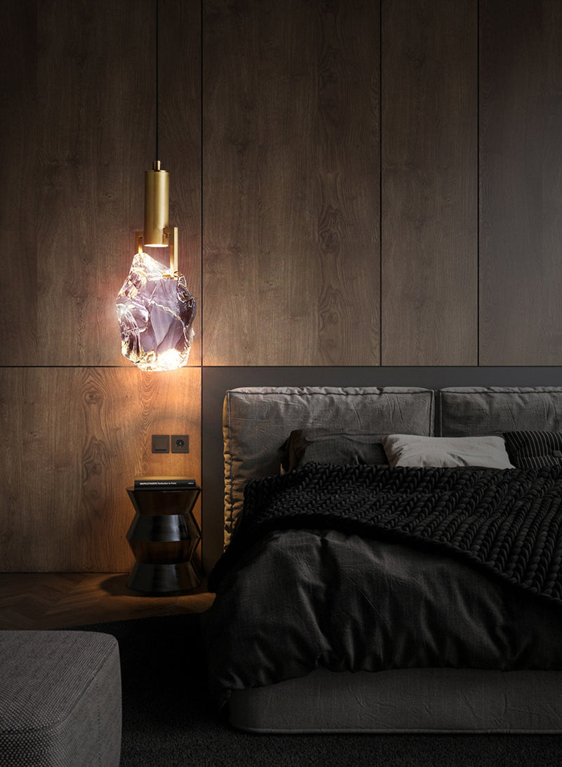 Irregular Crystal Pendant Lighting