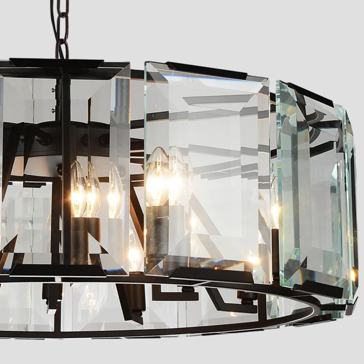 Tundra Crystal Round 24" Chandelier