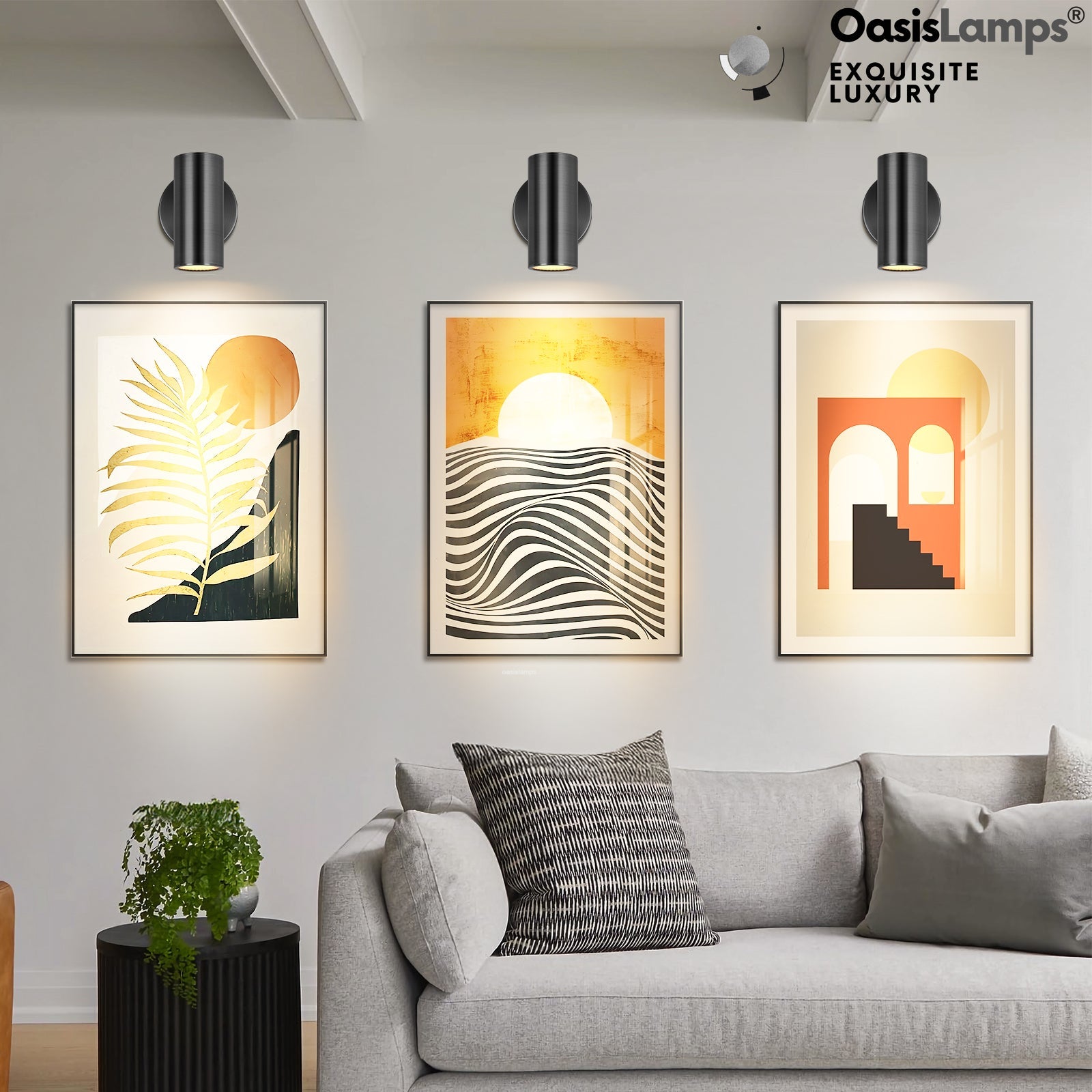 ArtGlow Adjustable Picture Spot Light Wall Sconce#Color_Black