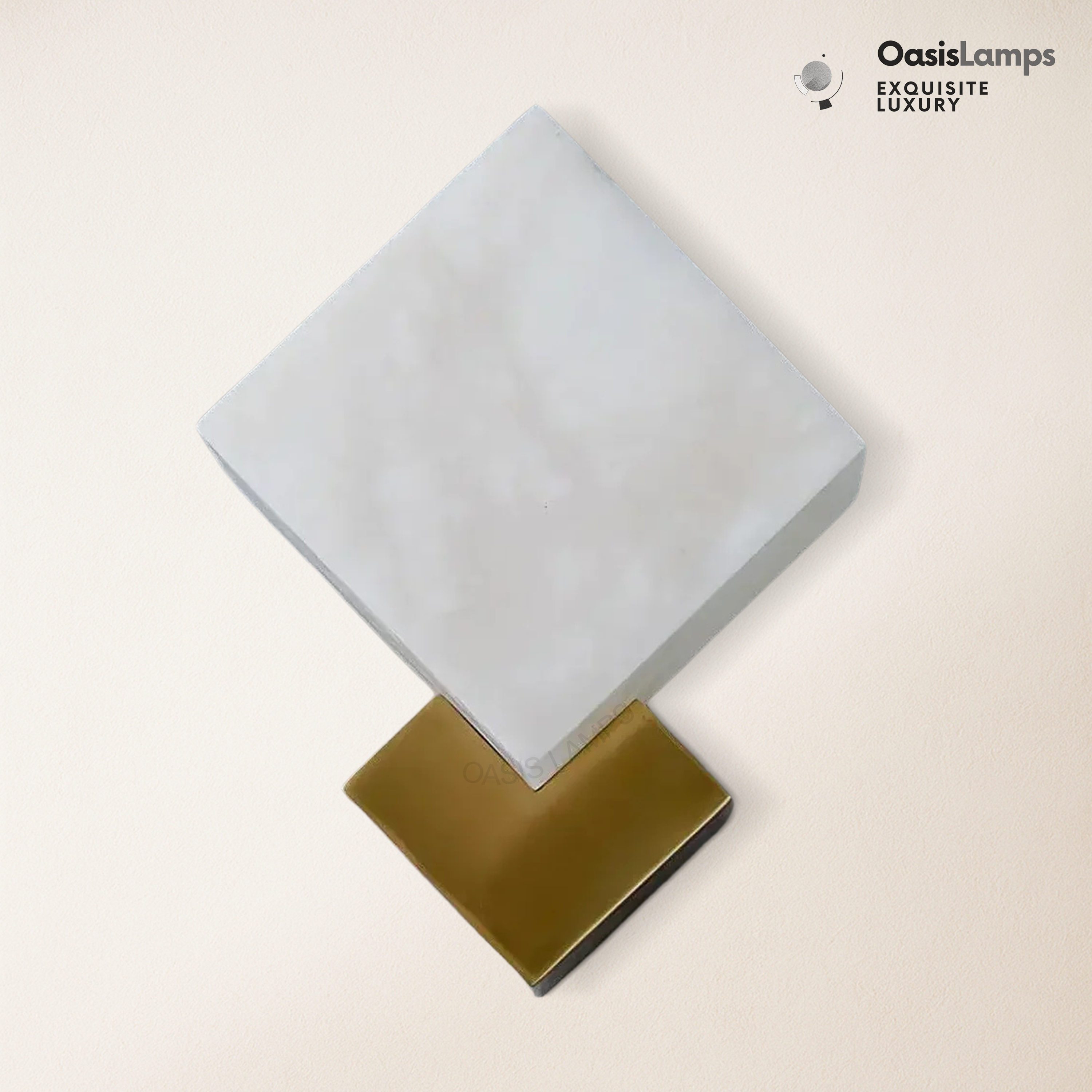 Dave Gats Alabaster Wall Sconce