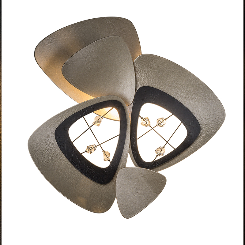 Artistic Stainless Steel Living Room Wall Sconce