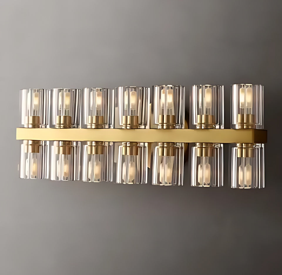 Arcachon Crystal led Wall Sconce 20''W 26''W