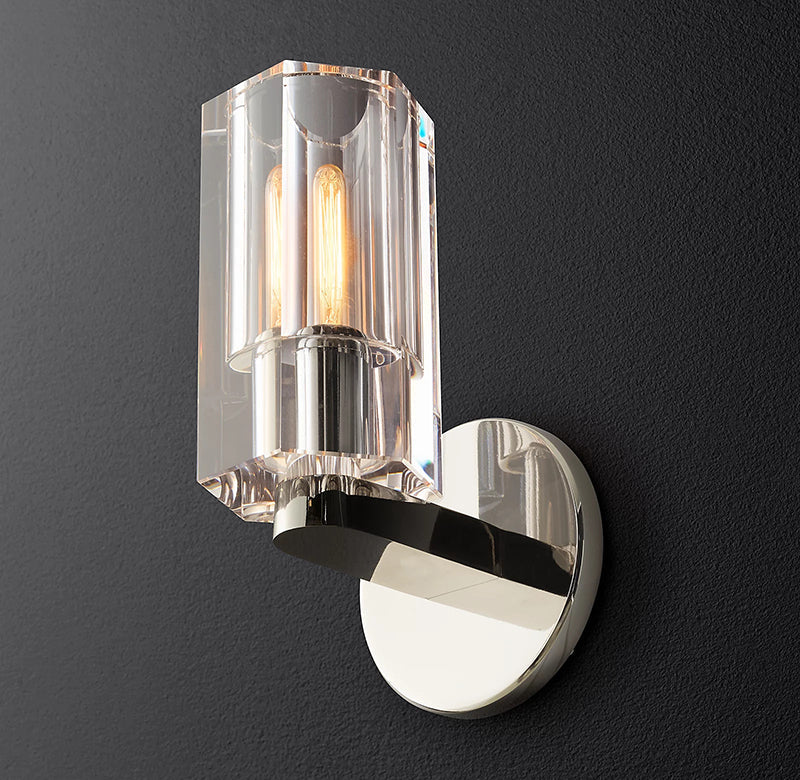 Arcacho Crystal led Wall Sconce 9"H