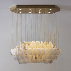 Glow Marble Modern Chandelier