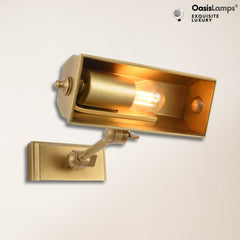 Galleria Glow Picture Light 8" 18"W#Color_Brass,size_8"W