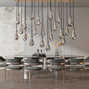 Raindrop Linear Chandelier 72"