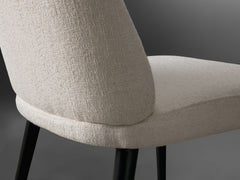 Ally Dining Side Chair in Nona Parchment