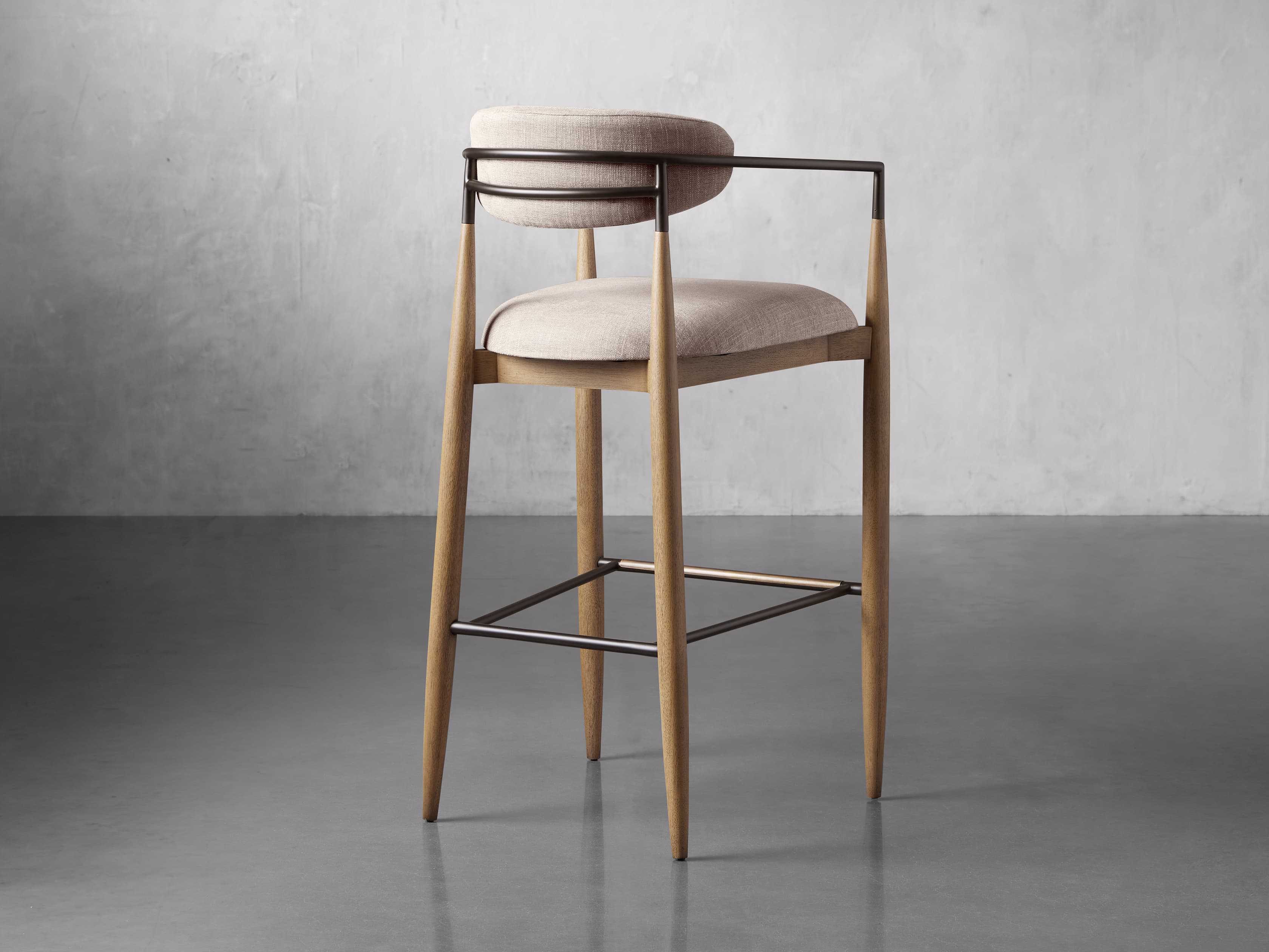 Jean Barstool in Natural 41.5" Height