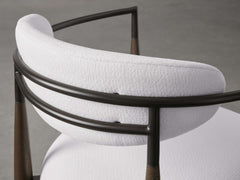 Jagger Stool in Cinder with Oil Rubbed Bronze