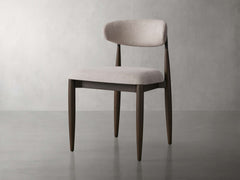 Jagger Dining Side Chair in Cinder with Oil Rubbed Bronze