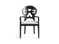 Jordan Dining Arm Chair in Midnight