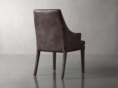 Lunden Faux Leather Dining Arm chair