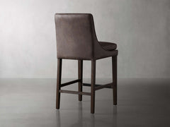 Lunden Faux Leather Stool