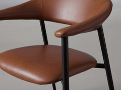 Mette Faux Leather Dining Chair