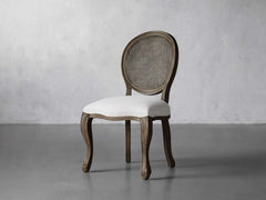 Margot Cane Back Dining Chair in Cinder