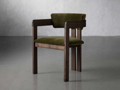 Rodin Dining Arm Chair in Cinder