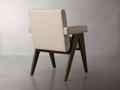Stanley Dining Arm Chair in Mocha