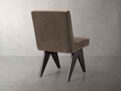 Stanley Dining Side Chair in Black Drifted
