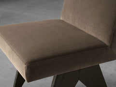 Stanley Dining Side Chair in Black Drifted