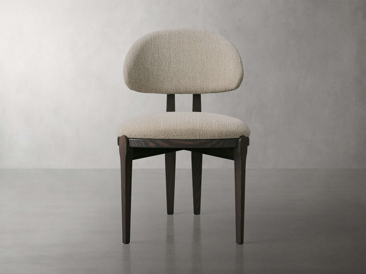 Venezia Dining Side Chair in Noce Terra