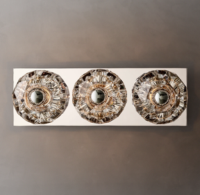 Belle De Crystal Ball Linear Wall Sconce